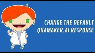 Amend "no match found" default QnAMaker.ai message