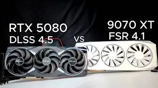 FSR 4.1 vs DLSS 4.5 | 20 Games Tested With RTX 5080 & 9070 XT At 4K.