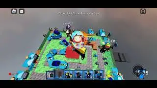 Playing With BlockyRed! (Doomspire Defense)
