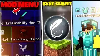 Top 5 Best Clients For Minecraft Pocket Edition 1.21 | FPS BOOST Clients for MCPE