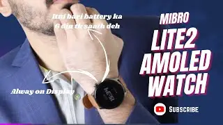 Mibro Lite 2 | Round Dial Smartwatch | Best smartwatch 2023