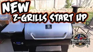 New Z-Grills 700D4E Startup - Burn In Procedures and Assembly