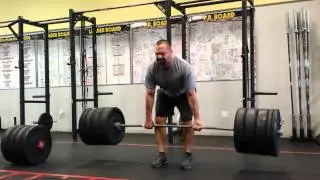 Benchmark WOD 1 RM Deadlift - Frank