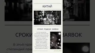 СТИПЕНДИАЛЬНЫЕ ПРОГРАММЫ 🌎✈️