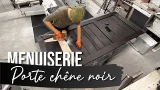 Porte chêne noir
