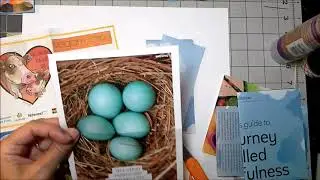 How to Use a Flow Journal Lesson One- Magazine Page Projects