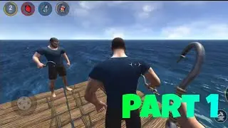 Raft Survival: Multiplayer | Android Gameplay walkthrough Part 1