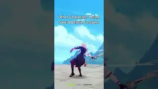Genshin Impact Sword User Before Fontaine