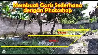 Cara Membuat Garis Sederhana di Foto dengan Photoshop
