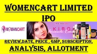 Women Cart IPO Details Review | WomenCart IPO GMP | Women Cart IPO latest GMP | SMEIPO 