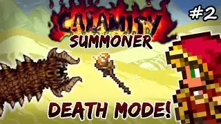 Desert Scourge in DEATH MODE! Terraria Calamity 1.5 Summoner Let's Play - Ep #2 (Draedon Update)