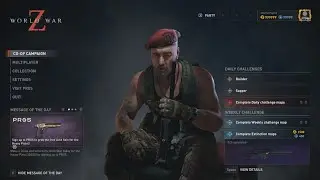 World War Z Aftermath Challenge mode | Solo Hard 💣 Special Forces