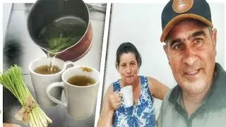 Ensinando fazer chá de erva cidreira,e seus benefícios....