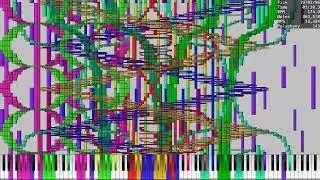 [Black MIDI] Fractal Images Render