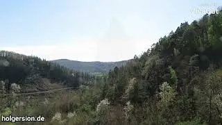 Schroffe Felsen und Panoramablick – BuntsandsteinRoute Doppelacht Nideggen (Kreise Düren)