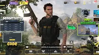 This Sensitivity Settings Code Will Improve Your Accuracy | Season 4 | Cod Mobile BR Settings
