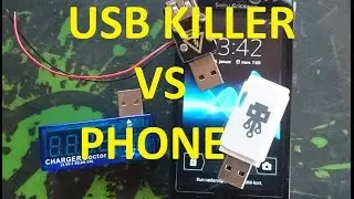 USB Killer VS Sony Ericsson Xperia Neo V TEST (description for spoilers and timestamps!)
