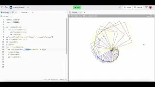 Python Turtle 1 - Draw a pattern