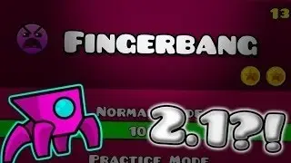 GEOMETRY DASH 2.1 FINGERDASH 100% (BETA) BY ROBTOP [GEOMETRY DASH WORLD] NO FAKE