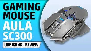 Unboxing and Review Aula SC300 Gaming Mouse Wireless