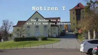 Notizen I – Ankunft in Ballenstedt
