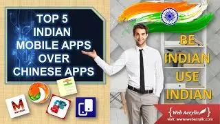 Top 5 indian apps over chinese apps | BOYCOTT CHINESE APPS
