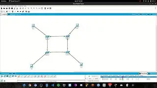 Ring topology in Cisco packet tracer