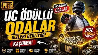 🔥 PUBG MOBILE UC ÖDÜLLÜ ODALAR CANLI YAYINDA! 🔥