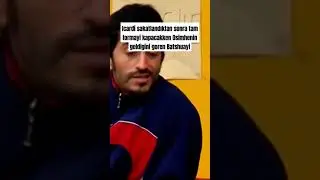 #Icardi sakatlandıktan sonra formayi kapacakken #Osimhen in geldigini goren #Batshuayi