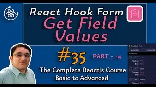 react hook form tutorial in hindi || get field values in react hook form in hindi  #35