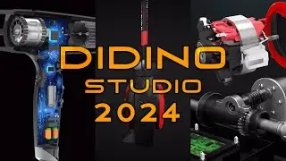 Showreel 2024 DIDINO STUDIO - 3D Products Animation