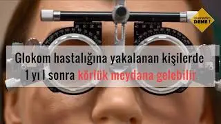 GLOKOM GÖZ TANSİYONU NEDİR