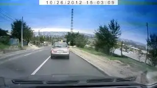 Движение по встречке в Кишинёве.