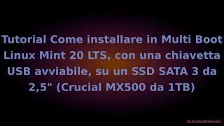 Tutorial su come installare Linux Mint 20 LTS, in Multi Boot con Windows 10 2004 e Ubuntu 20.04 LTS.