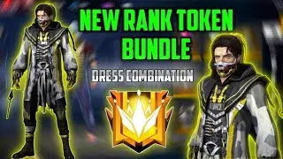 New rank token bundle dress combination // gray ambush bundle dress combination free fire//