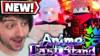 Getting the OP NEW Jujutsu Kaisen Update Units in Anime Last Stand Roblox
