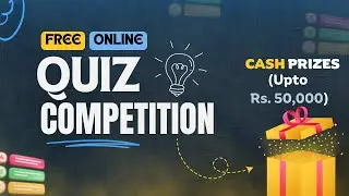 Free Online Competition  || Win Cash prizes || Online Quiz Competition 2024