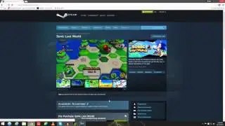 Sonic Lost World Is Coming To PC Guys!