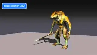 Reptilian Animation Test