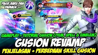 TUTORIAL GUSION REVAMP ❗ BUILD GUSION REVAMP + PERBEDAAN SKILL GUSION REVAMP❗ GAMEPLAY GUSION REVAMP