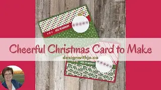 Cheerful Christmas Card to Make