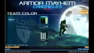 armor mayhem chronicles beta skin verde obscuro