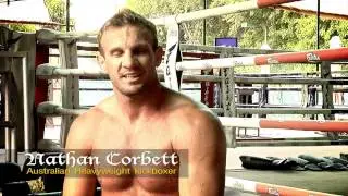 Nathan Corbett Training At Fairtex Muay Thai Camp