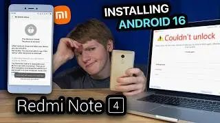 Installing Android 16 on the Xiaomi Redmi Note 4 (Custom ROM)