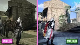 Assassin's Creed 2 Remastered Graphics Mod 2025 COMPARISON - 8K60