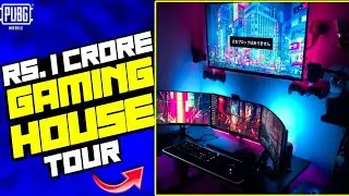 Rs.1 Crore Gaming House Tour😱: Experience the Ultimate Gaming Paradise|New House In PUBG 3.1 Update✓