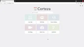 Corteza – Basic Overview. Set up the demo.