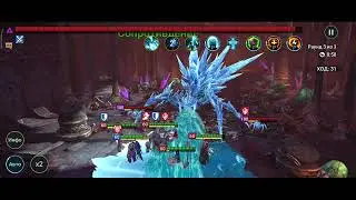 RAID. Ледяная паучиха 40 этаж трудной.