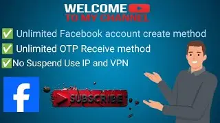 ✅ Unlimited Facebook account create method  || How to create unlimited Facebook account 