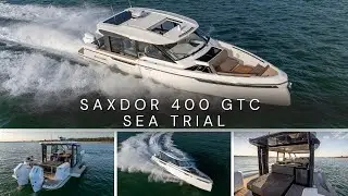 Saxdor 400 GTC - EXCLUSIVE SEA TRIAL & WALKTHROUGH